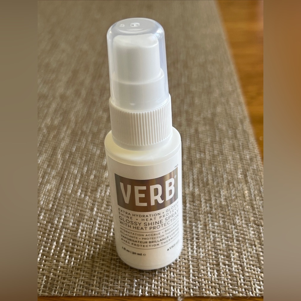 Verb Extra Hydration Glossy Shine Heat Protection shine Spray Travel mini NEW